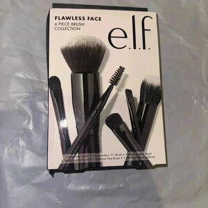 E.L.F., Flawless Face Kit, 6 Piece Brush Collection.